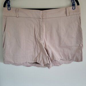 Maurices shorts with scalloped hem